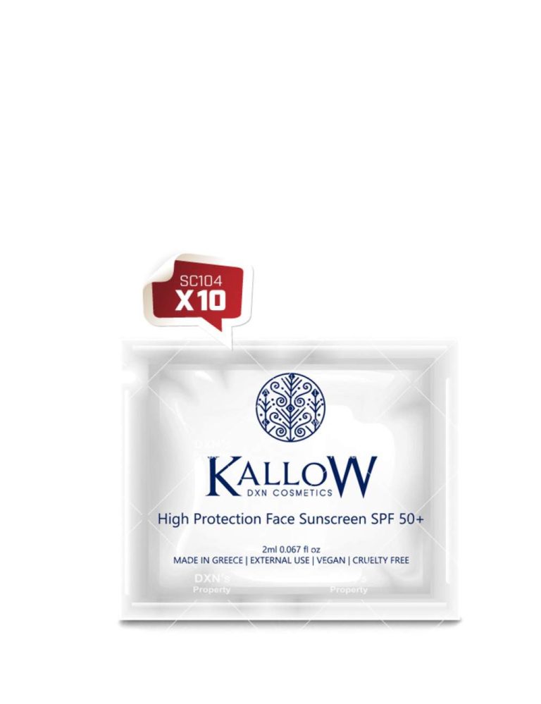 Próbacsomag - DXN Kallow Magas Védelmű Fényvédő Arcra SPF 50